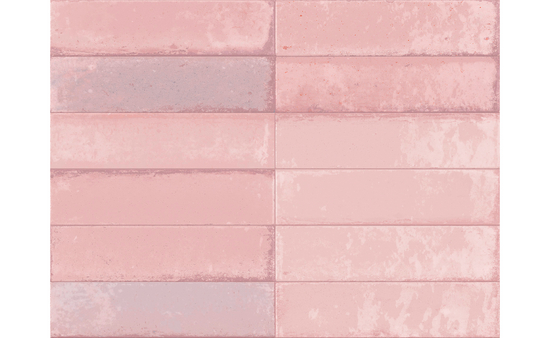 Mosaik pink 6 x 24 cm
